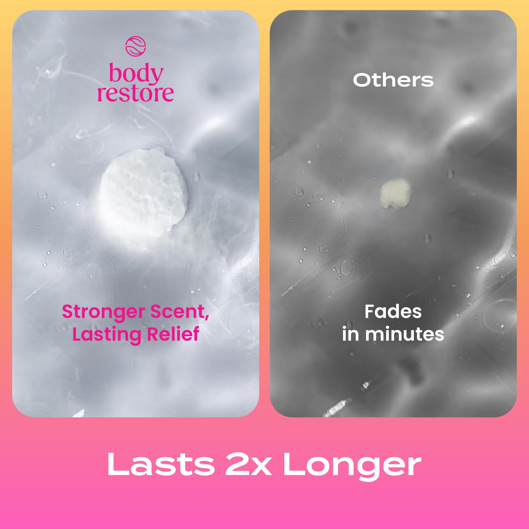 Body Restore uso fácil en la ducha para una experiencia rápida y agradable.
