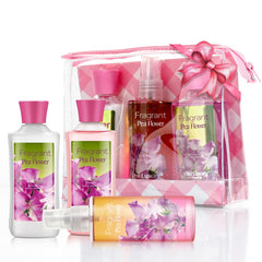 Bodybeau gel fragancia flor de guisante para spa diario.