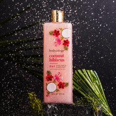 Bodycology aroma tropical Coco Hibisco que evoca spa en casa.