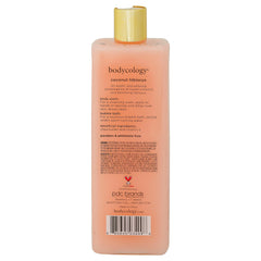 Bodycology espuma cremosa del gel ducha Coco Hibisco para limpieza suave.