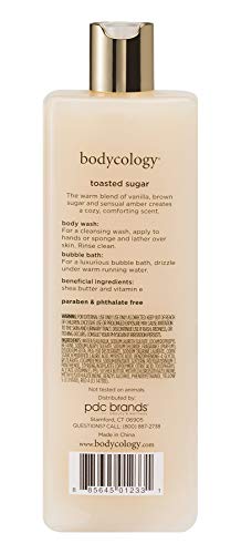Bodycology Toasted Sugar, burbujas abundantes para una ducha agradable.