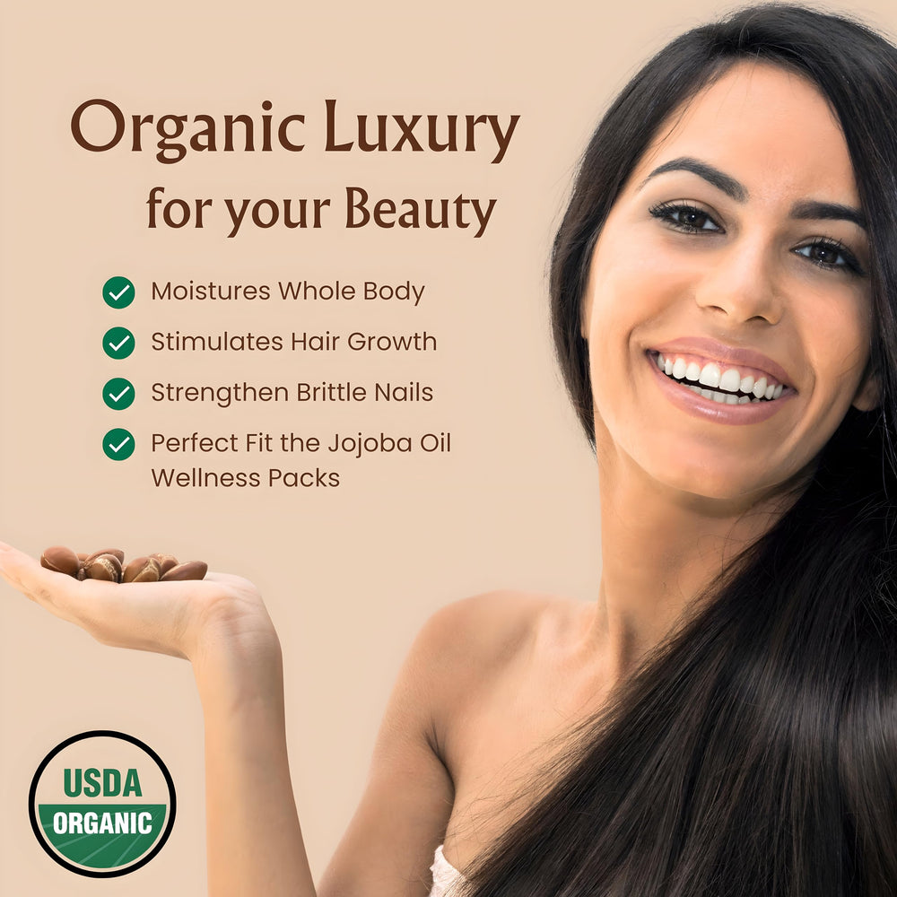 BodyJ4You Aceite de Jojoba para uñas, fortalecimiento y crecimiento natural.