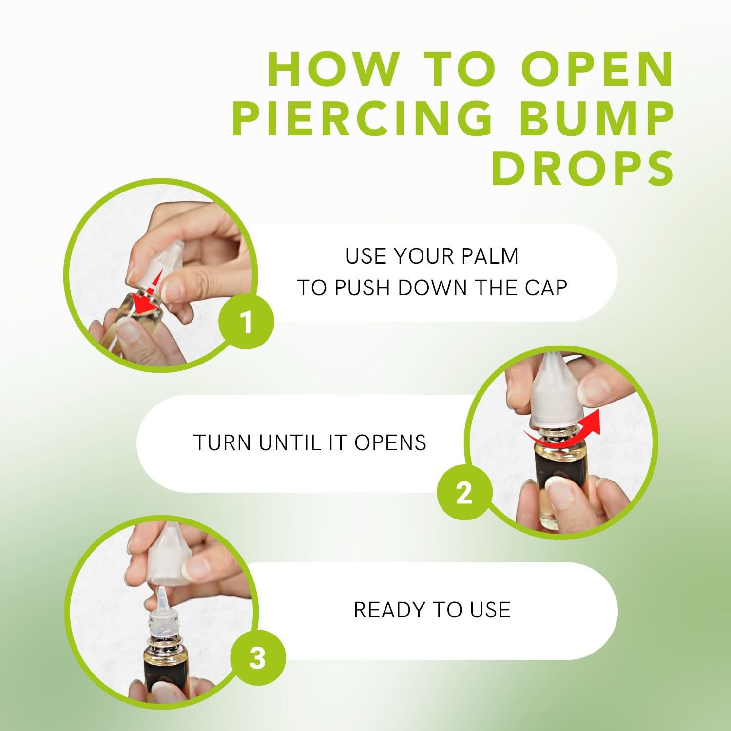 BodyJ4You uso diario en piercings, cuidado seguro y práctico.