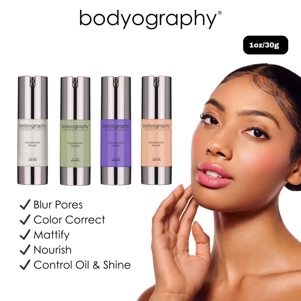 Primer verde de Bodyography controla brillos para un look fresco y duradero.