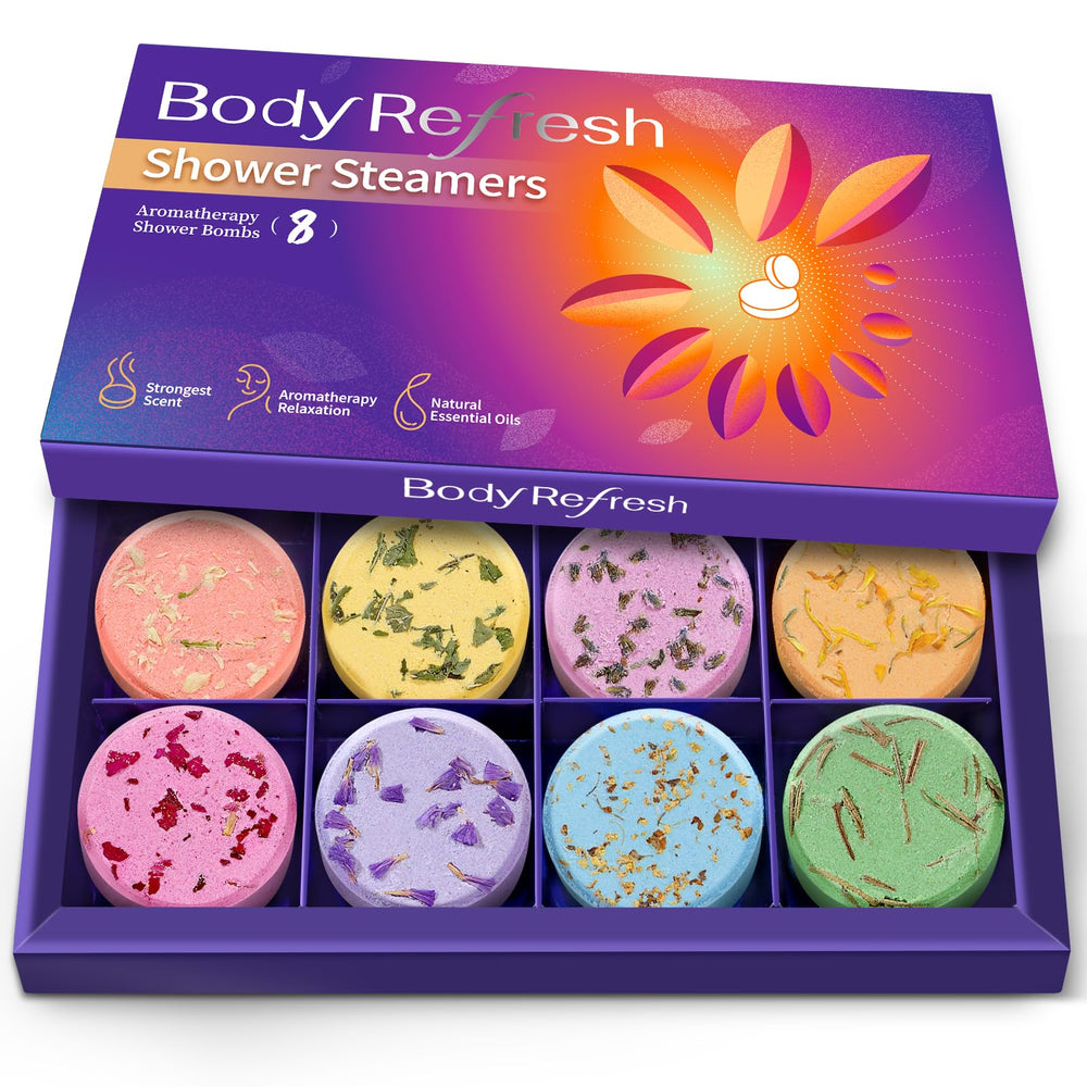 BodyRefresh bombe-douche-eucalyptus : détente revitalisante sous la douche