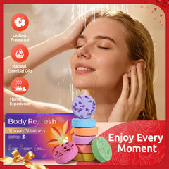 BodyRefresh bombe-douche-menthe : fraîcheur vivifiante et énergie matinale