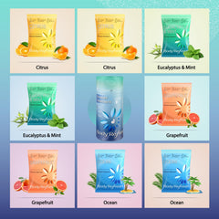 BodyRefresh bomba ducha pomelo, aroma cítrico para spa