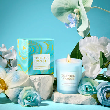 BodyRefresh vela de aromaterapia de jazmín, ideal para relajarse tras la jornada.