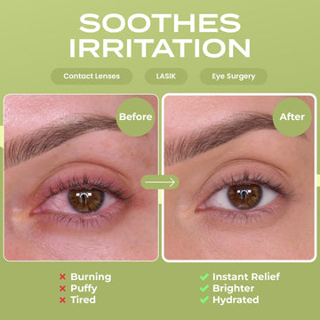 Body Restore mascarilla ocular caliente manzanilla para sueño reparador y descanso de ojos.