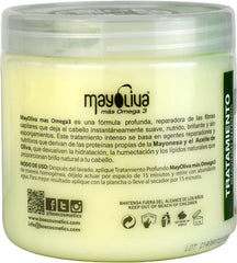 BOÉ COSMETICS Mayoliva Omega 3: brillo e hidratación para cabello dañado.