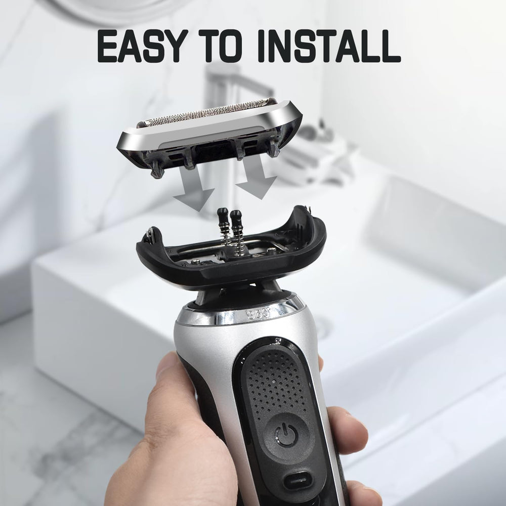 BOEEA cabezal apto para uso en seco o con espuma para Braun Series 7