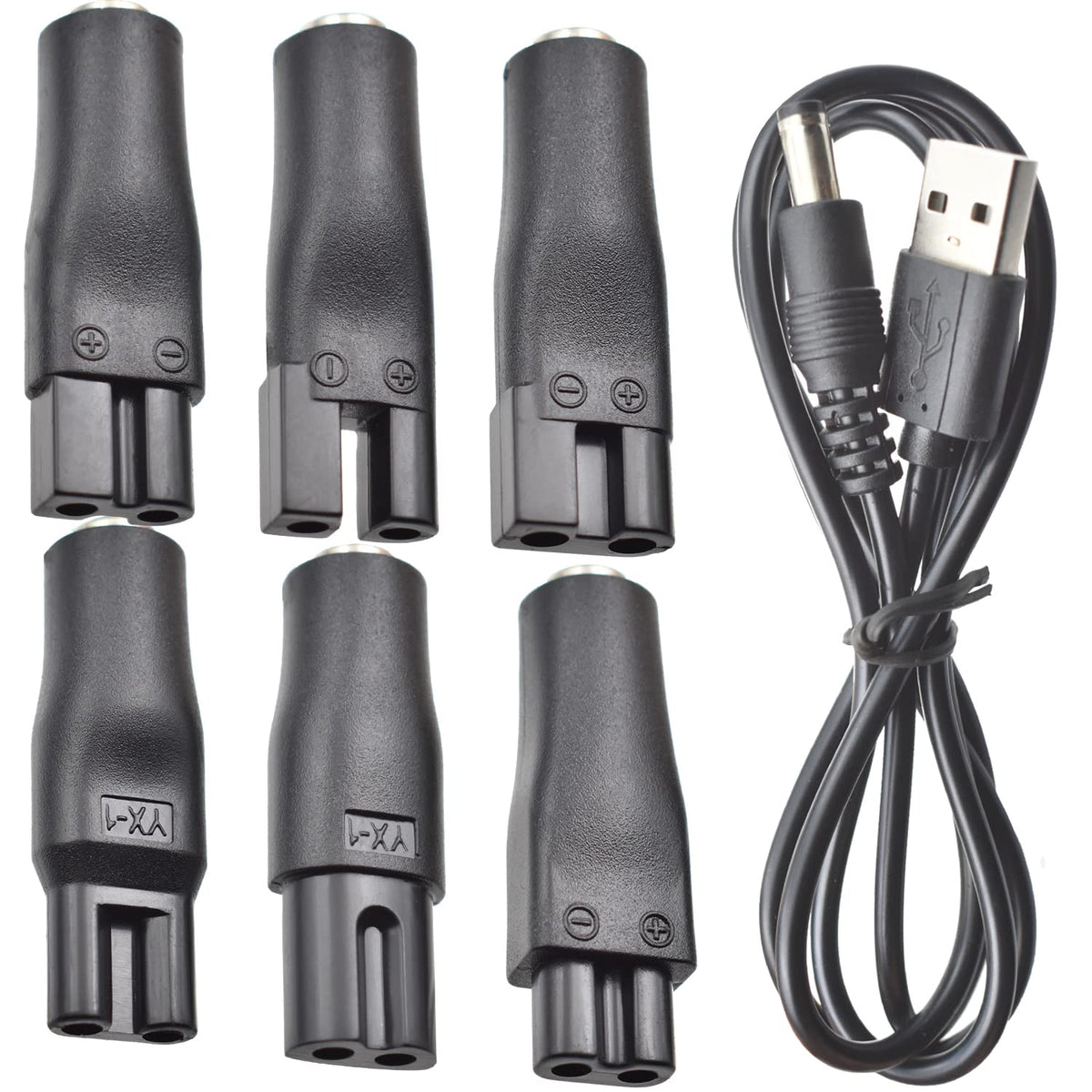 BOEEA conjunto de cabezas de recarga de 7 piezas para diferentes interfaces de recortadora.