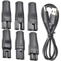BOEEA conjunto de cabezas de recarga de 7 piezas para diferentes interfaces de recortadora.