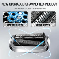 BOEEA láminas y cortadores para Braun Series 7, rendimiento duradero y preciso