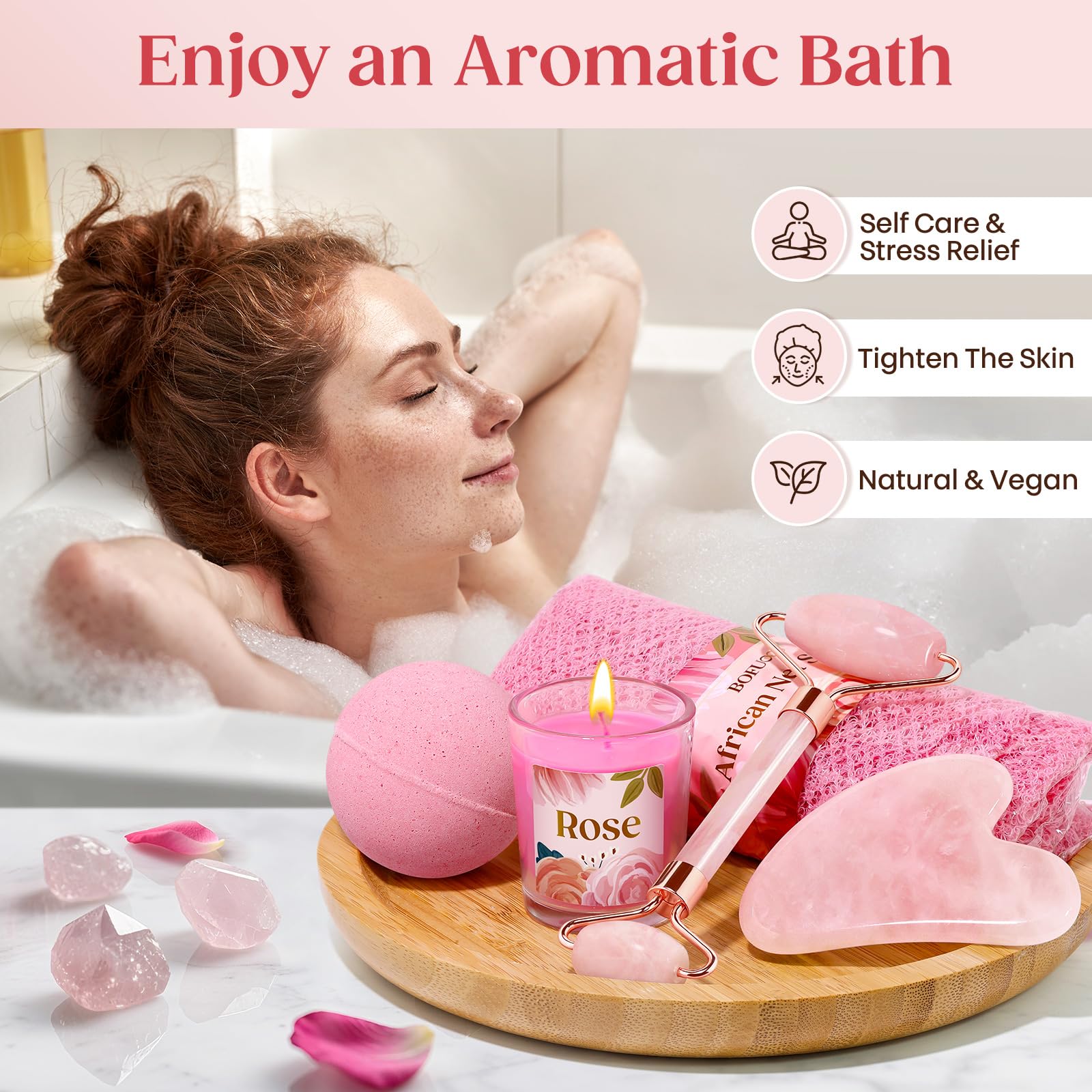 Bofuoos: bomba de baño nutritiva para piel suave