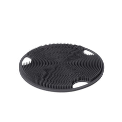 Boie USA exfoliante plano para cuerpo con carbón activado, limpieza higiénica y suave para piel sensible.