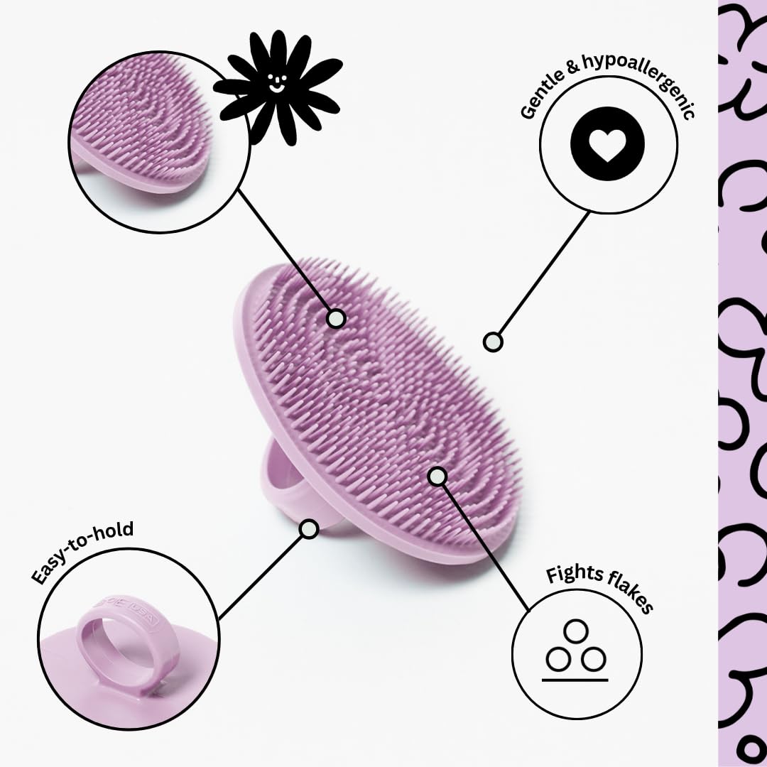 Puntas de silicona suave en Boie Face Scrubber para exfoliación sin irritación.
