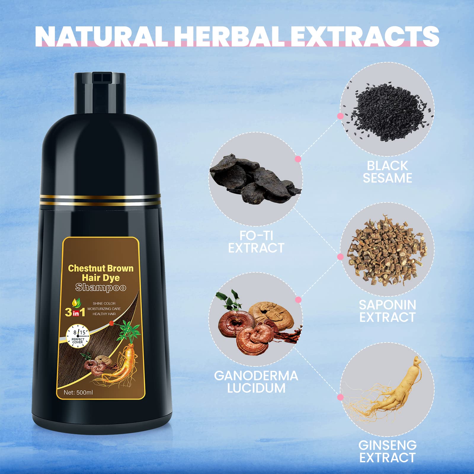 BOJICA con argán, oliva y ginseng para nutrir y dar brillo al cabello.