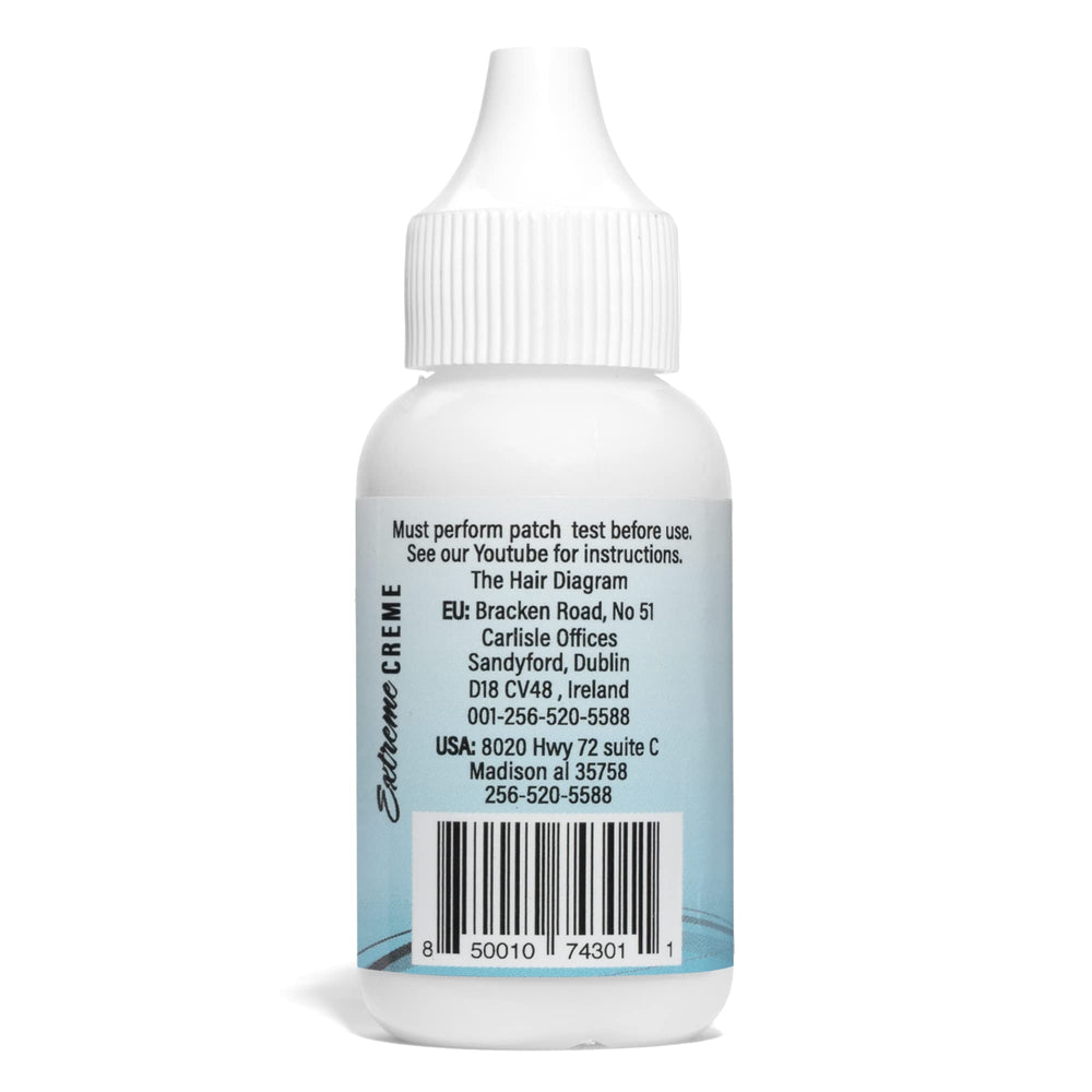 The Hair Diagram Bold Hold Extreme Creme Reloaded, adhesión invisible, resistente a la humedad.