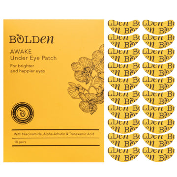 Parche Bolden Awake para ojos oscuros, ilumina sombras y mejora la apariencia.