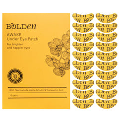 Parche Bolden Awake para ojos oscuros, ilumina sombras y mejora la apariencia.