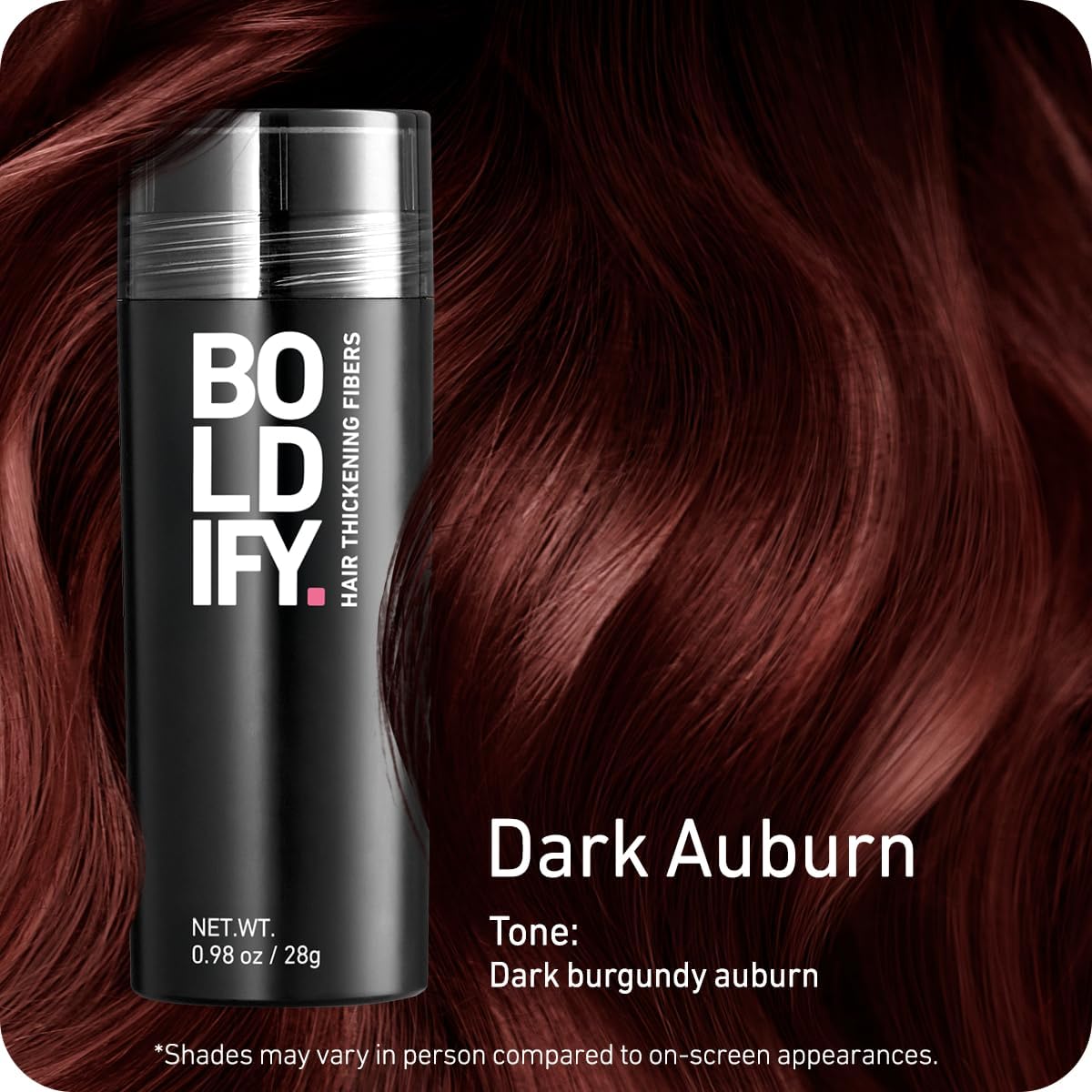 Boldify fibras para cabello lleno inmediato con volumen