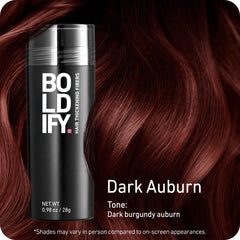 Boldify fibras para cabello lleno inmediato con volumen