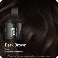 Boldify brinda cobertura de canas natural para un look definido