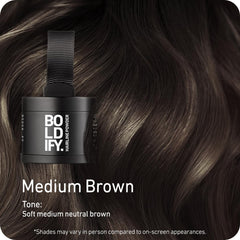 Boldify cobertura canas raíces para un aspecto natural