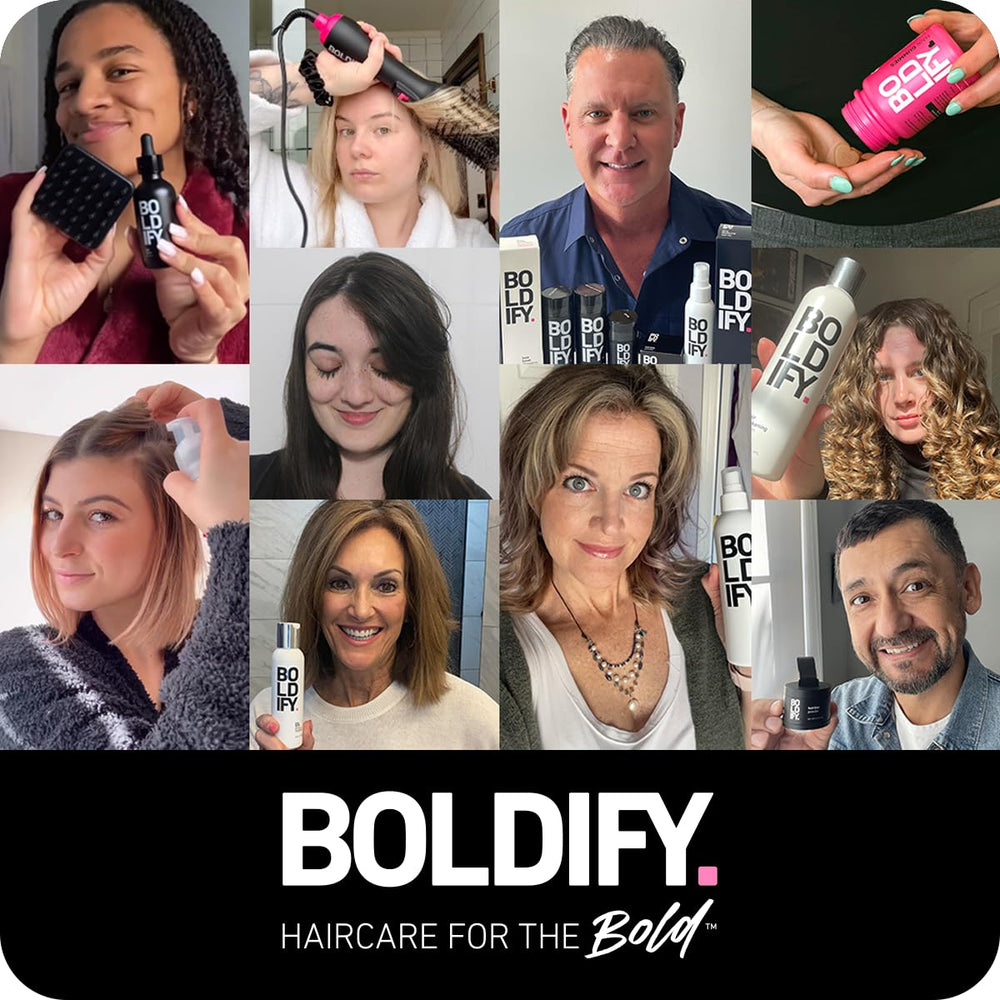 Boldify Dry Texture Spray envase en EE. UU. libre de crueldad.