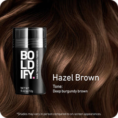 Boldify: cobertura en corona y raya para cabello fino