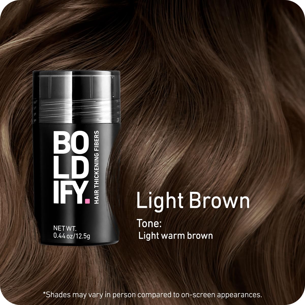 Aplicación en cabello seco con Boldify para cobertura instantánea