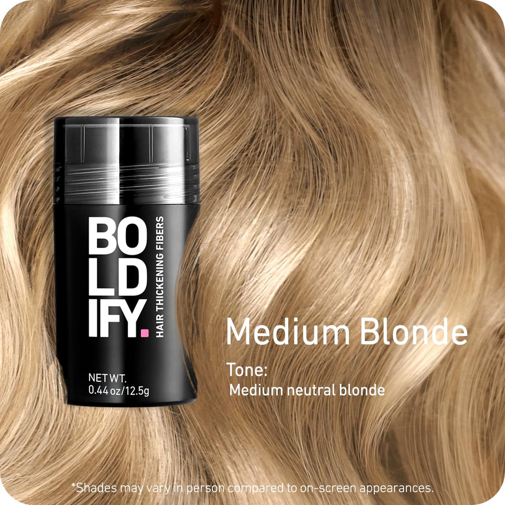 Boldify Fibras capilares: aplicación rápida para cubrir áreas con menos pelo