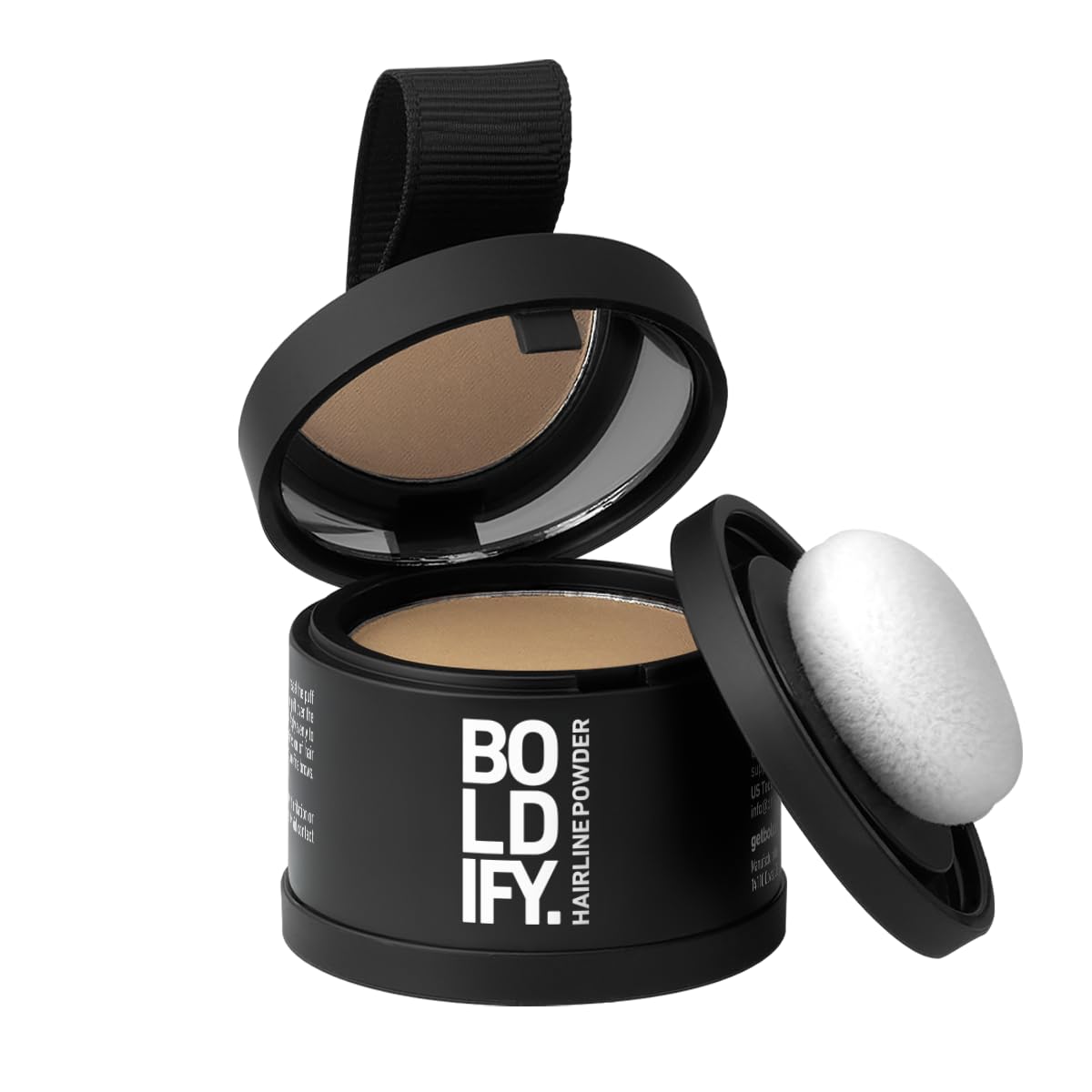 Boldify Hairline Powder cubre raíces con acabado natural y duradero.