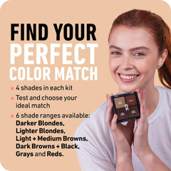 Boldify Hairline Powder light brown shade swatch for quick shade matching.