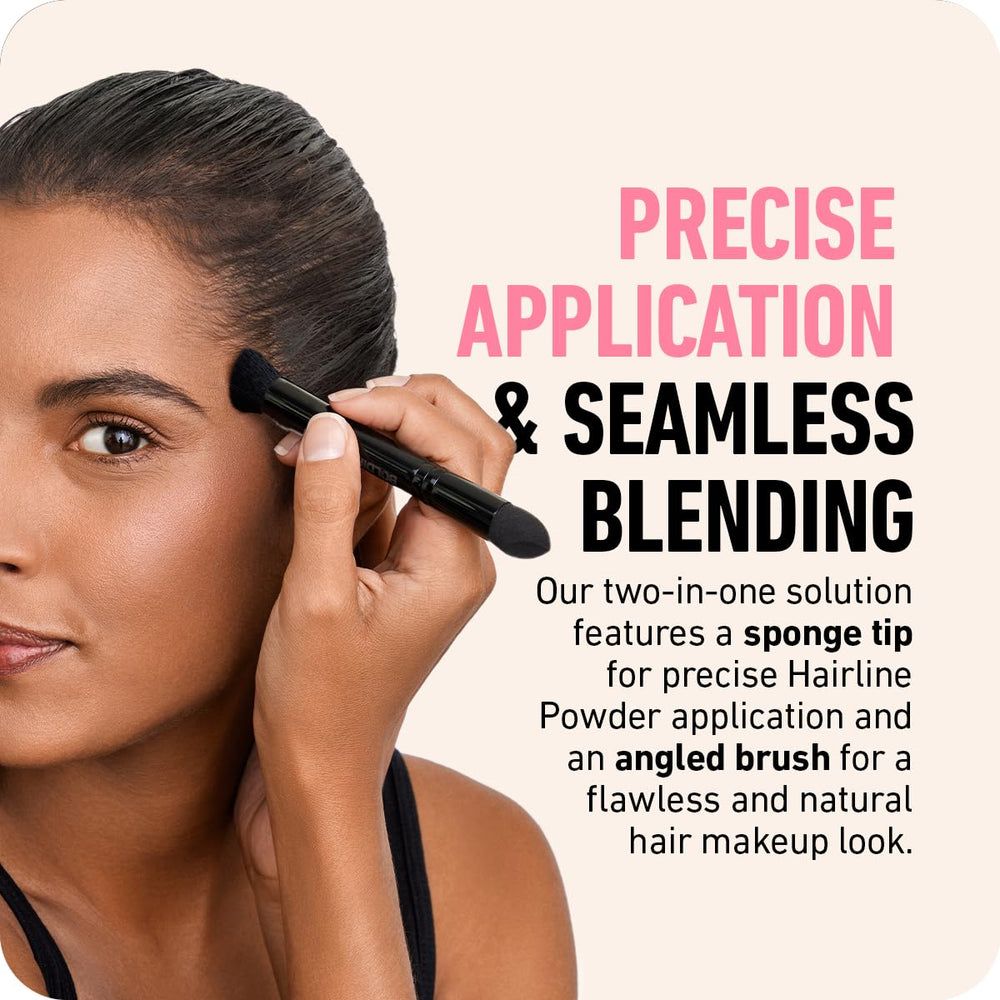 Boldify pincel polvo contorno cabello ofrece difusion suave para contornos.