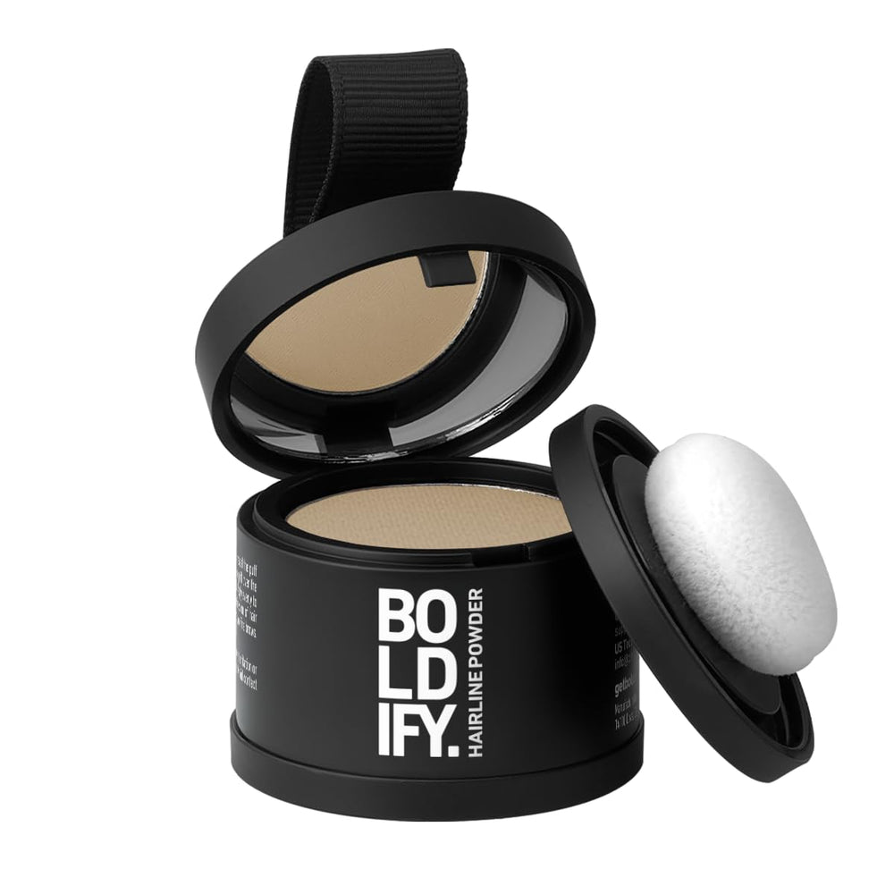 Boldify polvos de línea de cabello, aplicación fácil para cobertura rápida
