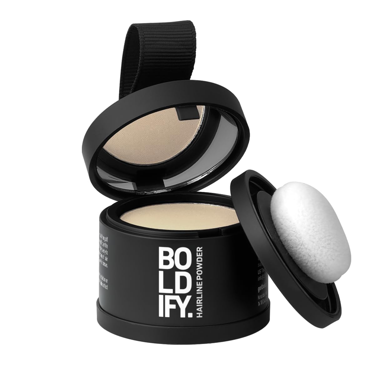 Boldify polvo para linea capilar en aplicacion suave de raices