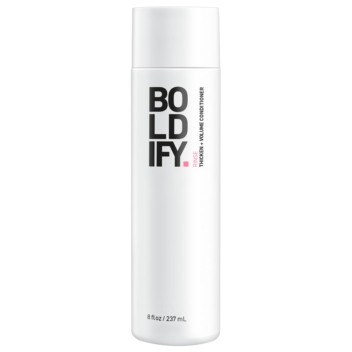 Boldify Thicken Volume Conditioner en botella con textura ligera para cabello fino