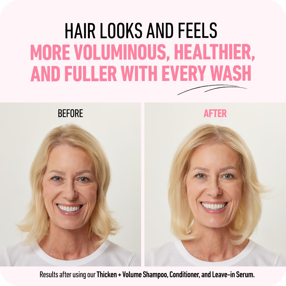 Boldify Thicken Volume Conditioner puntas reparadas para cabello más saludable