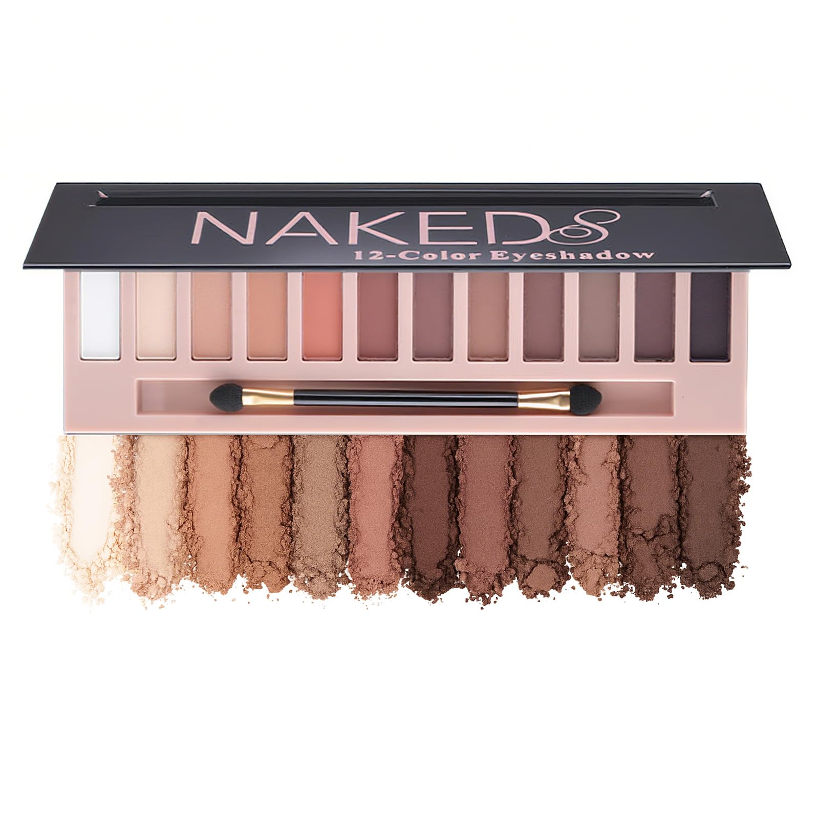 BOLOPER sombras nude con purpurina para efectos glamourosos.