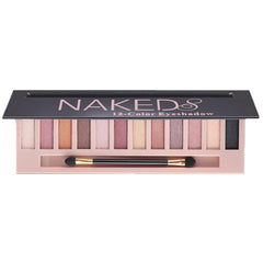 BOLOPER paleta sombras nude 12 colores para estilos naturales y definidos.