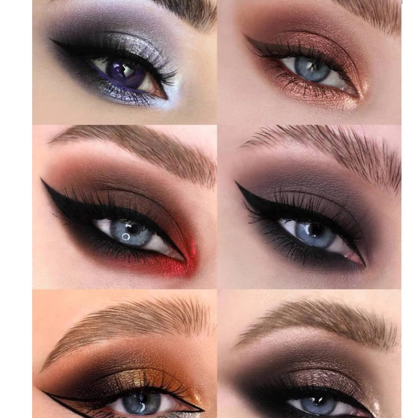 BOLOPER Sombras brillantes y nacaradas para destellos elegantes