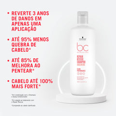 Schwarzkopf Professional Bonacure, masaje suave para distribuir el champú
