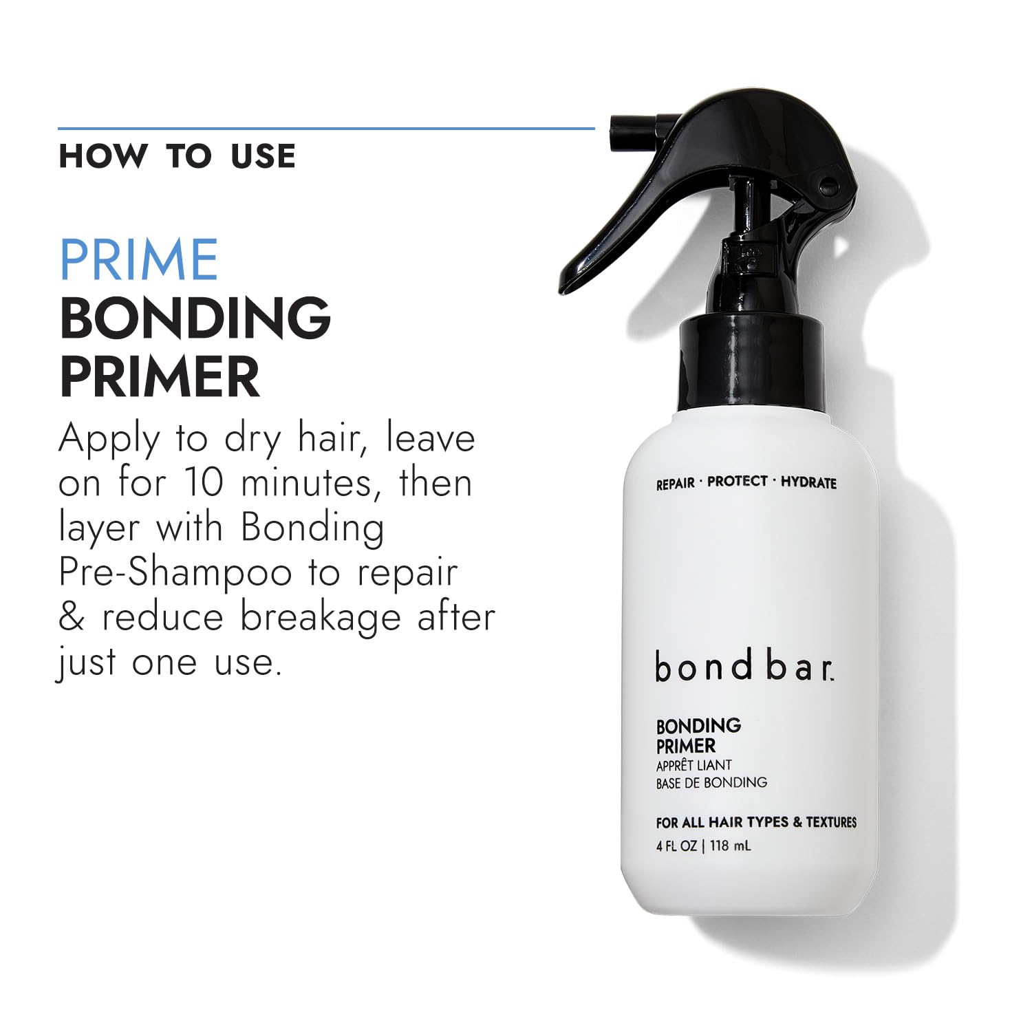 Cabello sin frizz Bondbar: control del encrespamiento en climas húmedos.