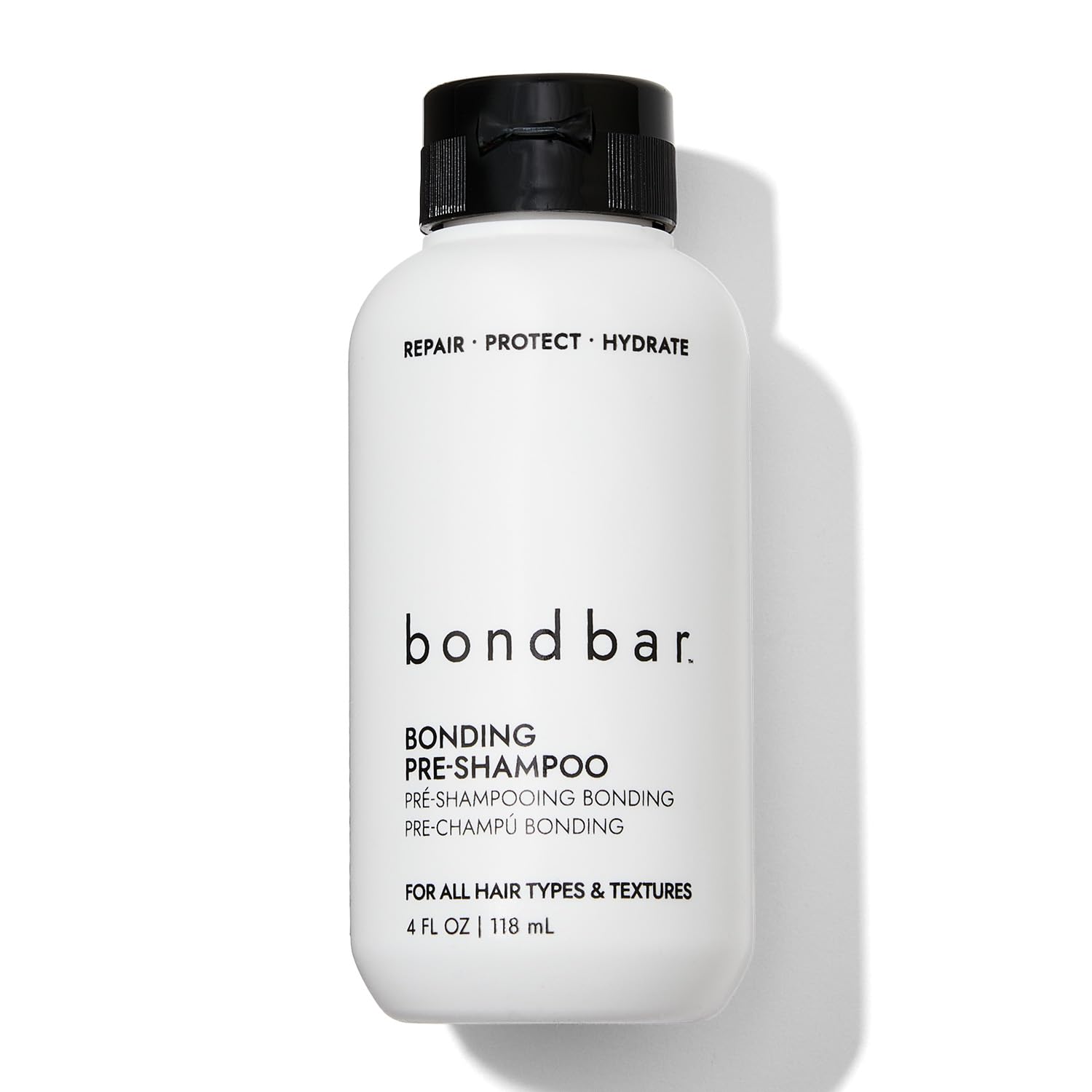 Bondbar PreShampoo Repair en bote para cabello dañado con hidratación