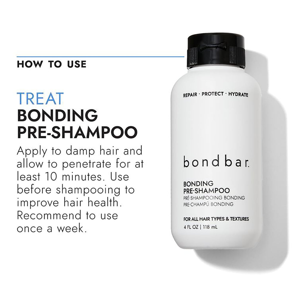 Bondbar PreShampoo Repair sin parabenos para cabello sano