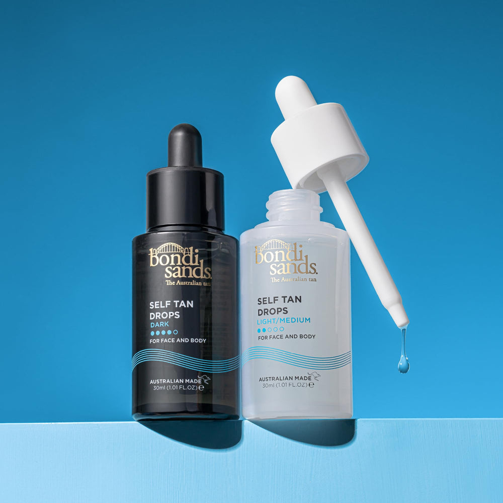 Bondi Sands Bronceado Gotas Oscuro, efectos naturales sin manchas.
