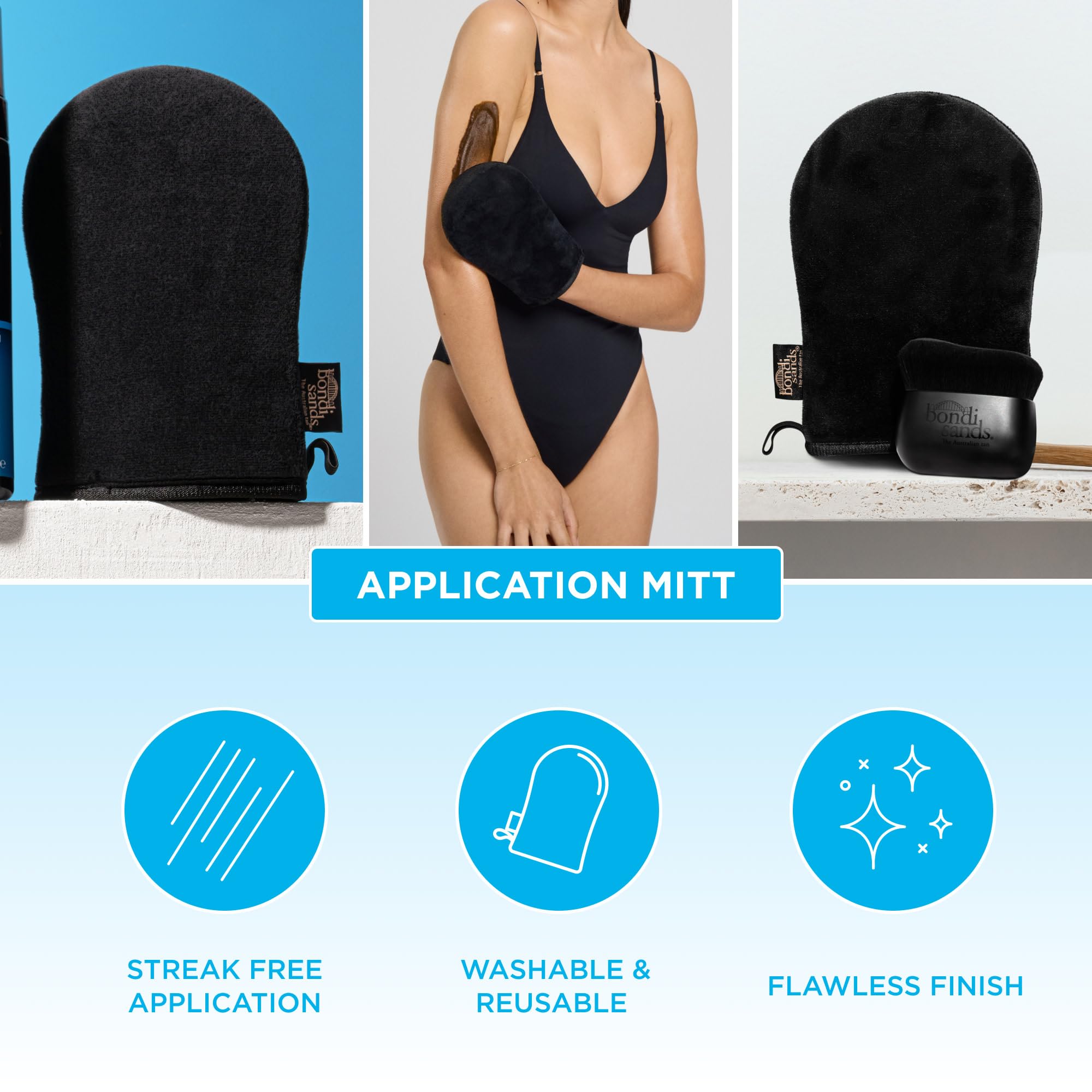 Guante autobronceador Bondi Sands lavable y reutilizable para varios usos