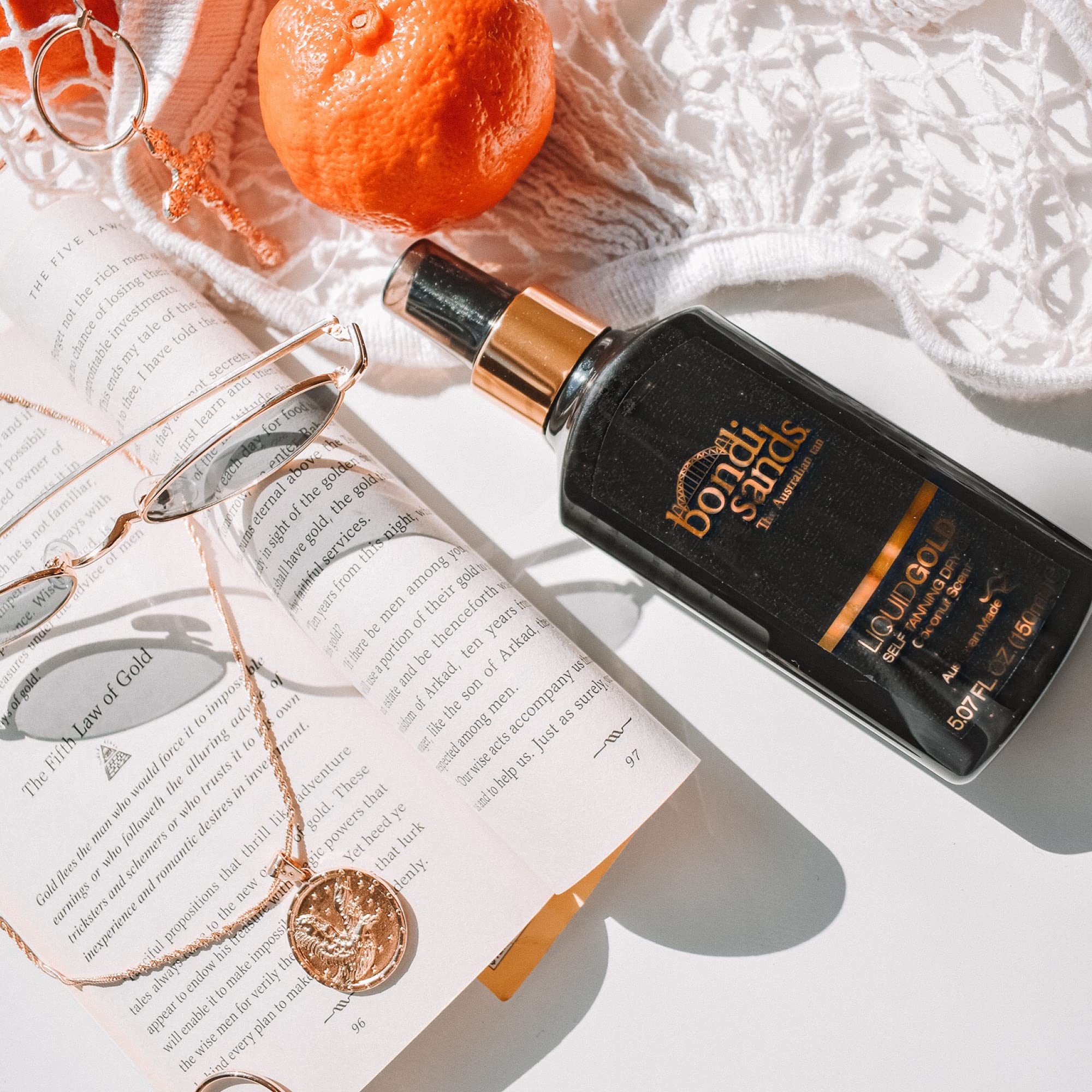 Bondi Sands Liquid Gold: hidratación ligera para piel suave con tono gradual